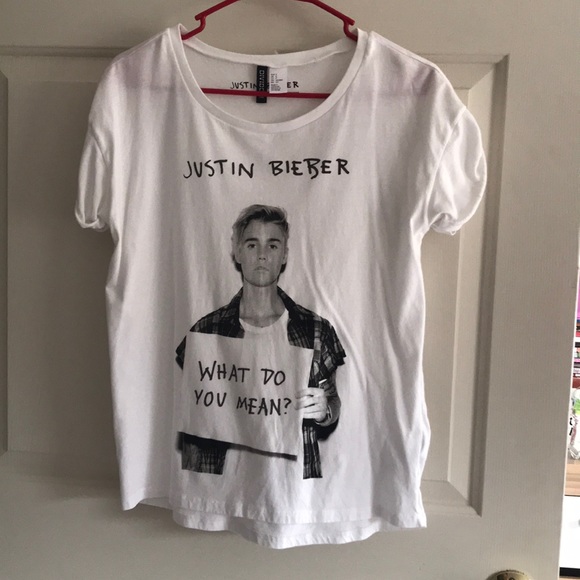 Justin Bieber graphic tee - Picture 1 of 2